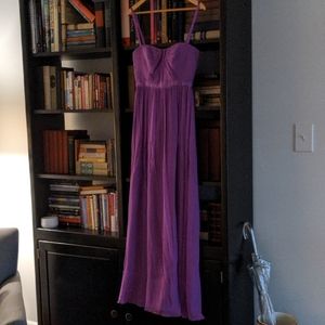 BCBG Maxazria Silk Evening Gown